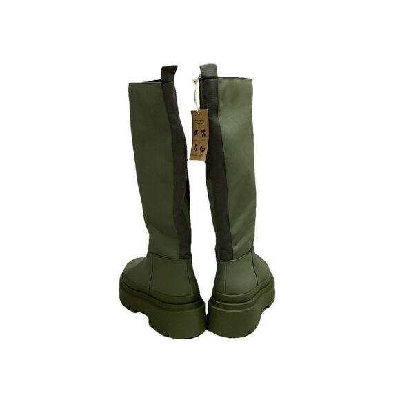 Steve Madden Women's Macall Fashion Boot, Olive, 9 - Picture 5 of 10